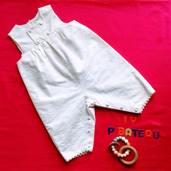 PETIT BATEAU ⛵ Jumpsuit 12M - Picture 1 of 6